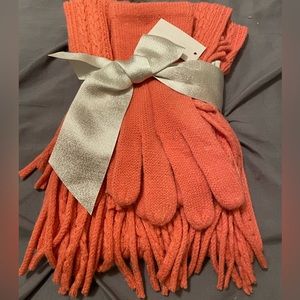 New York & Co. Scarf and Gloves Set